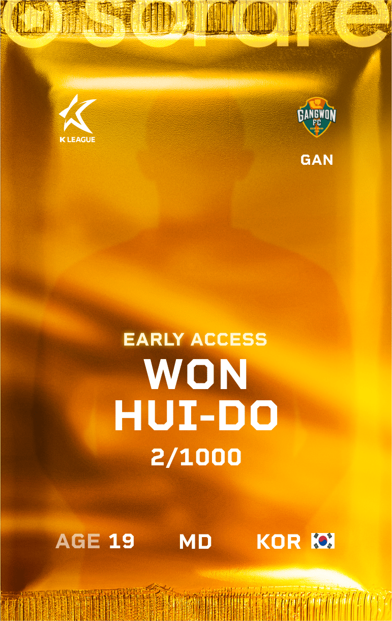Won Hee-Do 2025-26 • Limited 2/1000