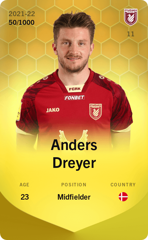 Anders Dreyer 2021-22 • Limited 50/1000