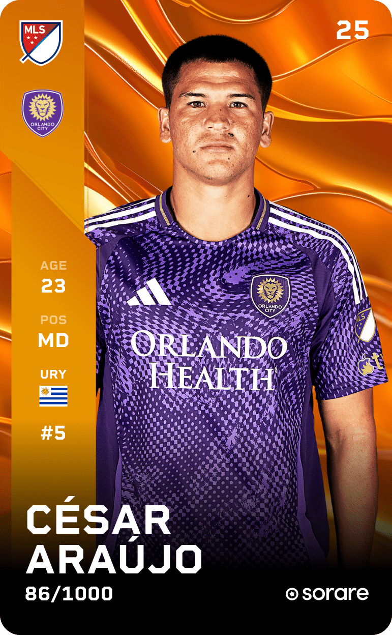 César Araújo 2025-26 • Limited 86/1000