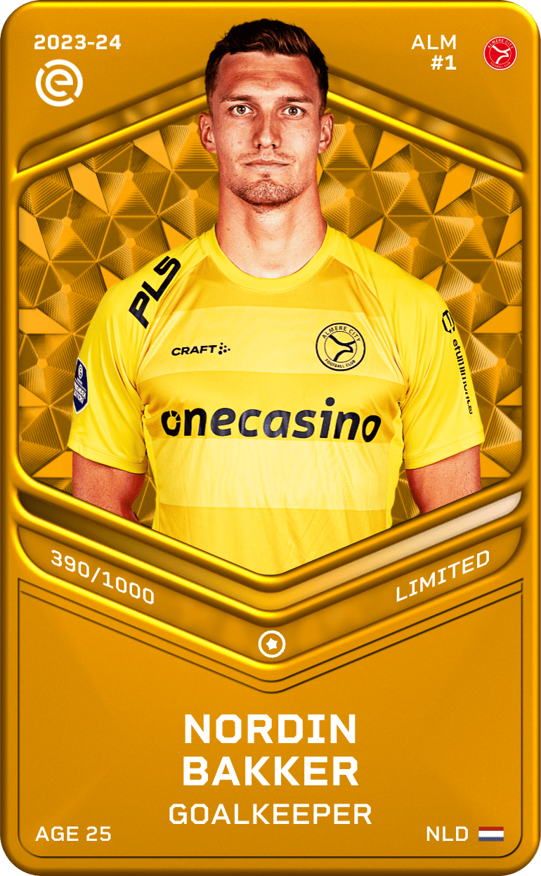 Nordin Bakker 2023-24 • Limited 390/1000
