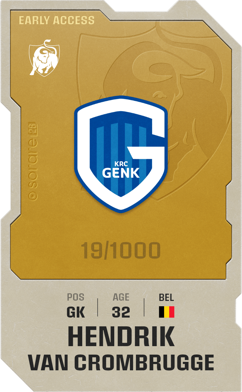 Hendrik Van Crombrugge 2025-26 • Limited 19/1000