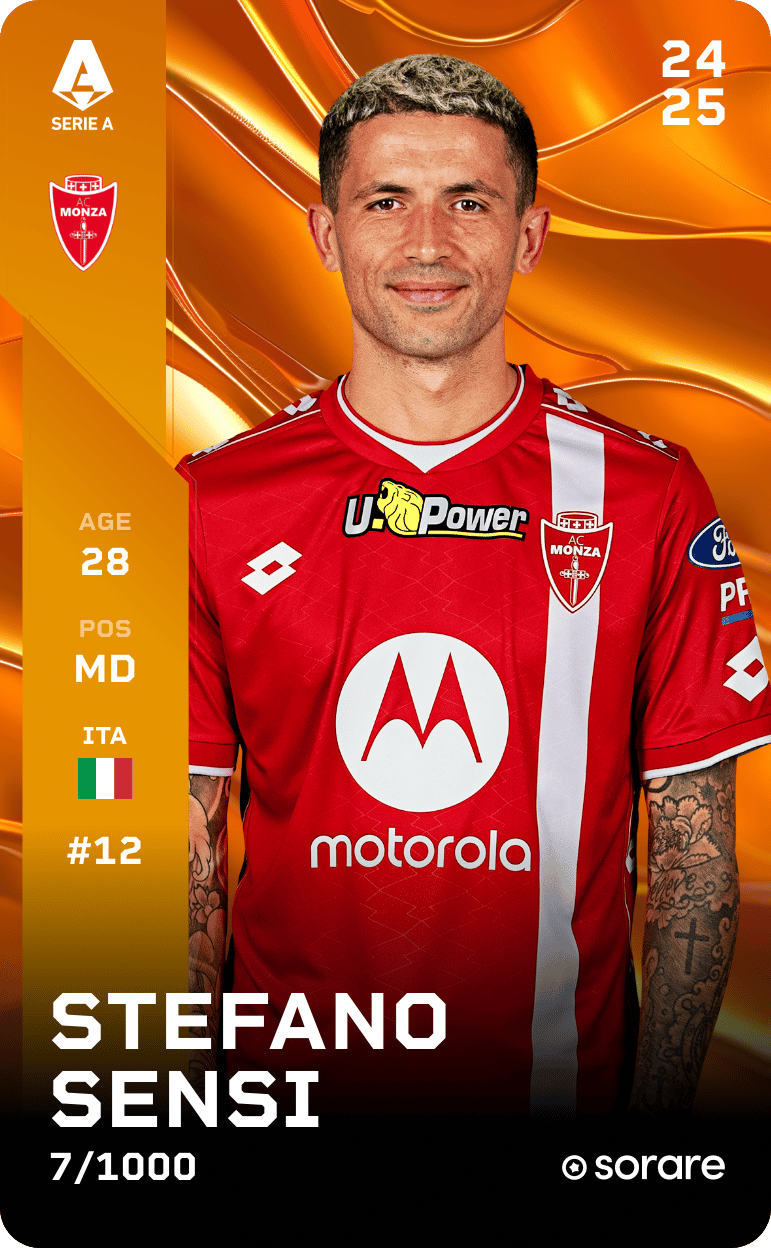 Stefano Sensi 2024-25 • Limited 7/1000