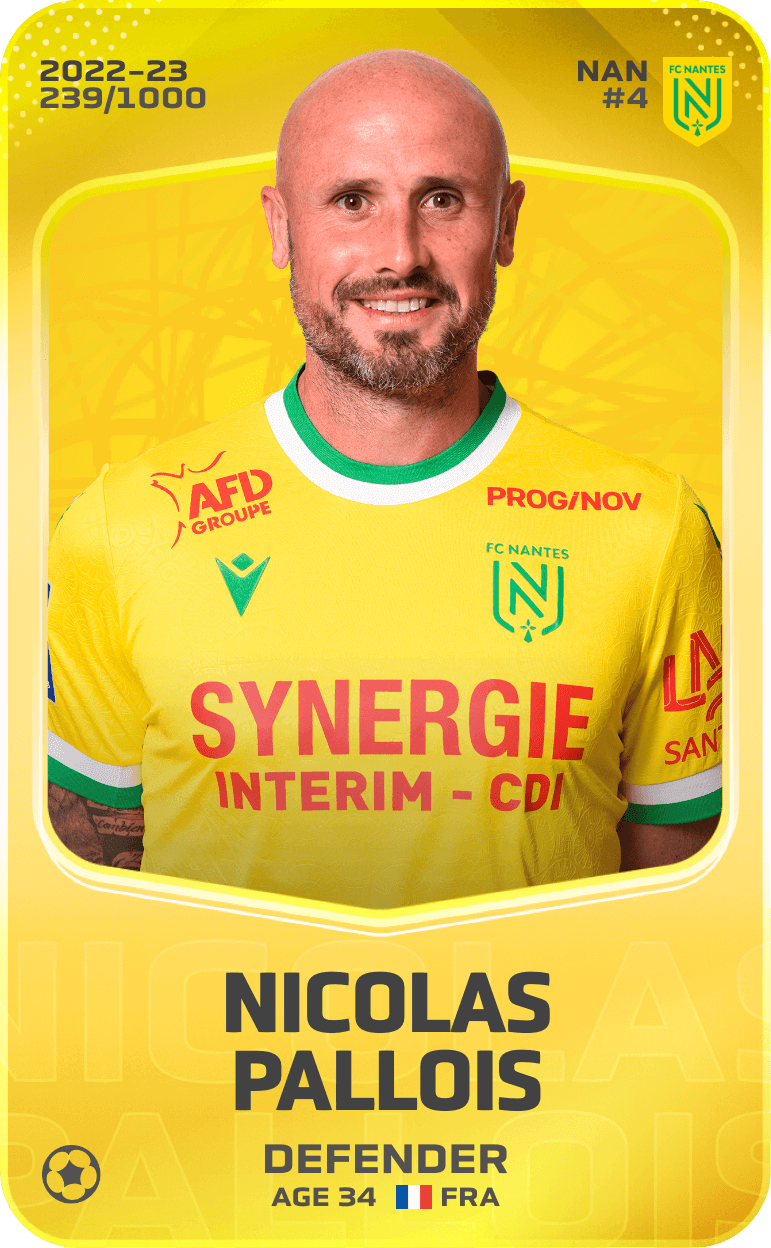 Nicolas Pallois 2022-23 • Limited 239/1000