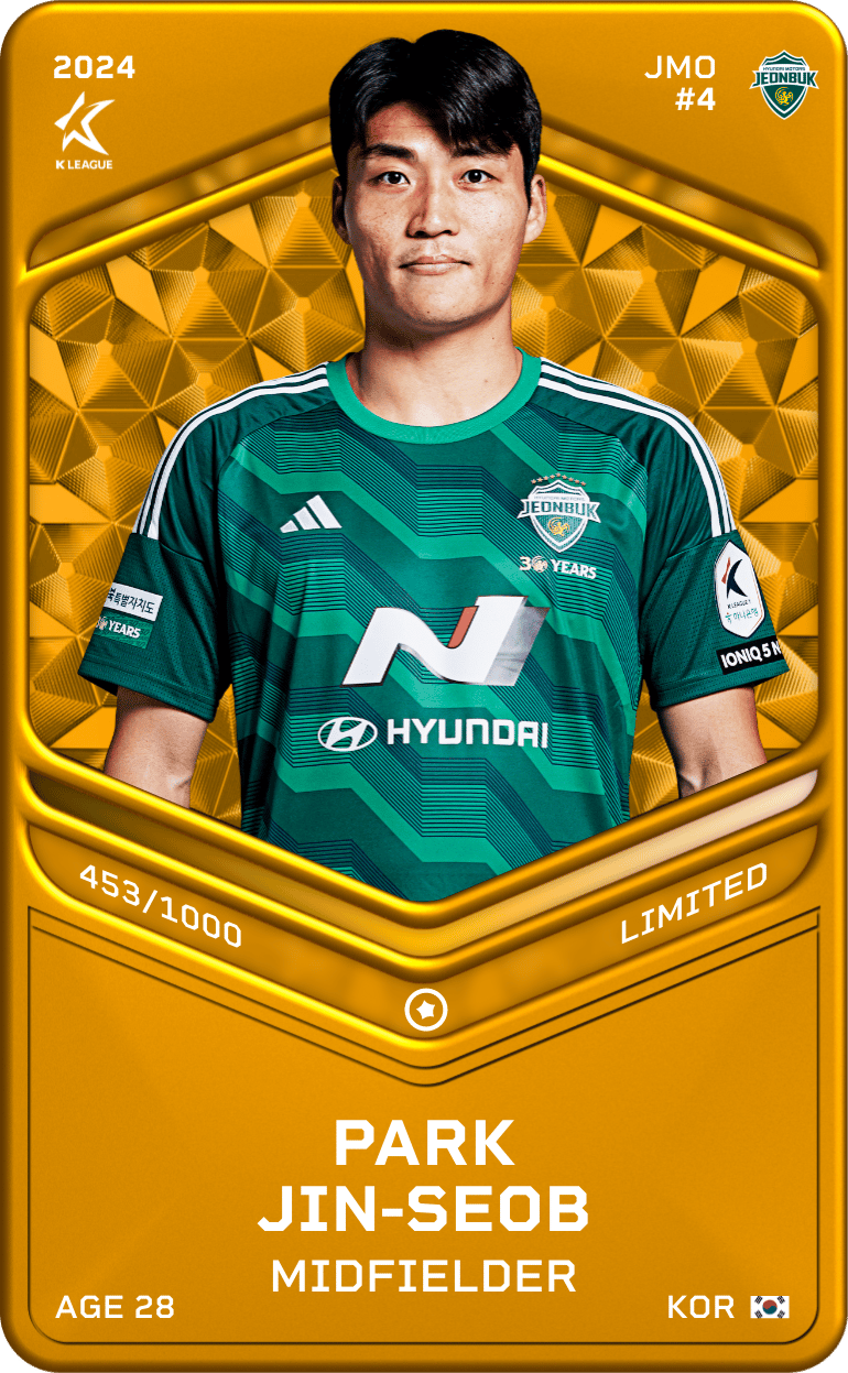 Park Jin-Seop 2024-25 • Limited 453/1000
