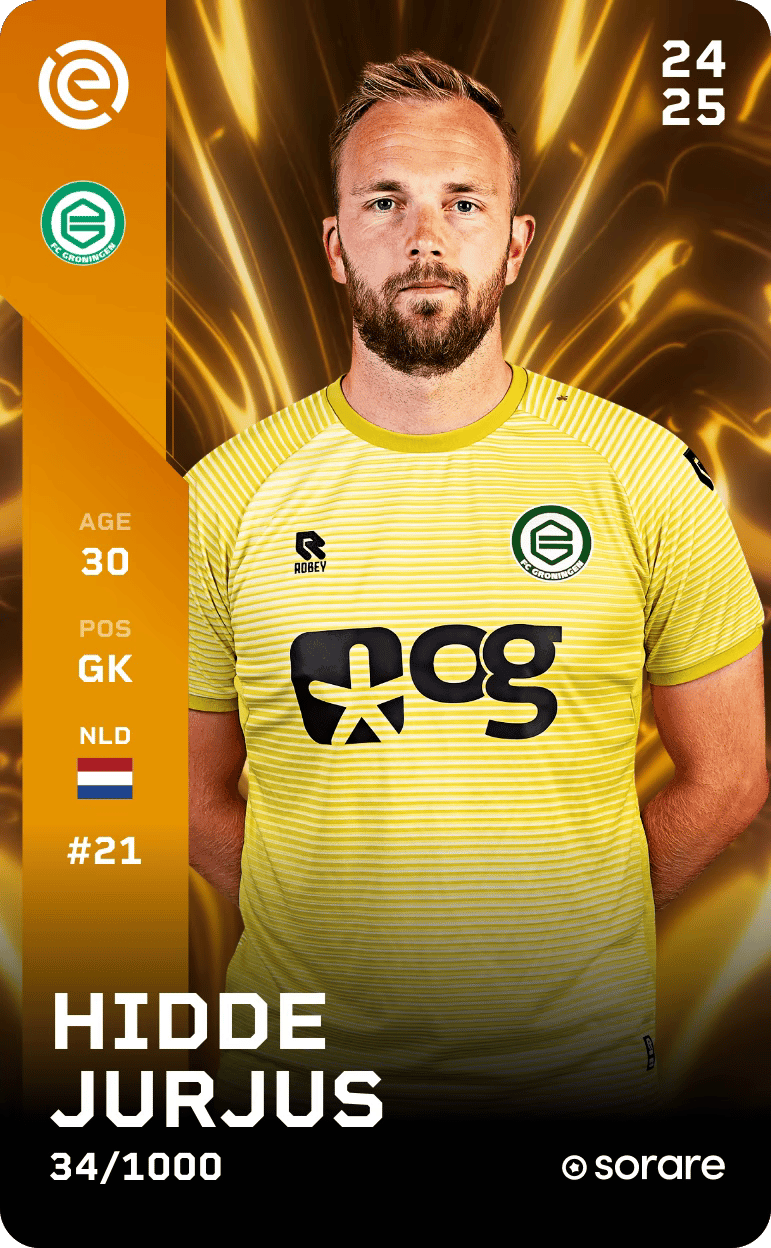 Hidde Jurjus 2024-25 • Limited 34/1000