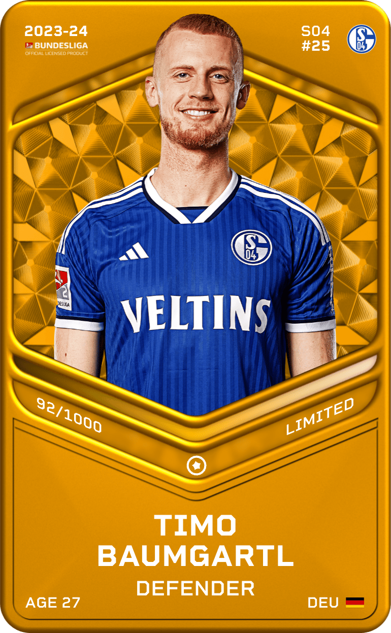 Timo Baumgartl 2023-24 • Limited 92/1000
