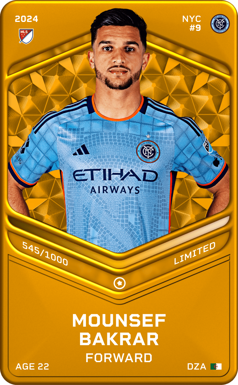 Monsef Bakrar 2024-25 • Limited 545/1000