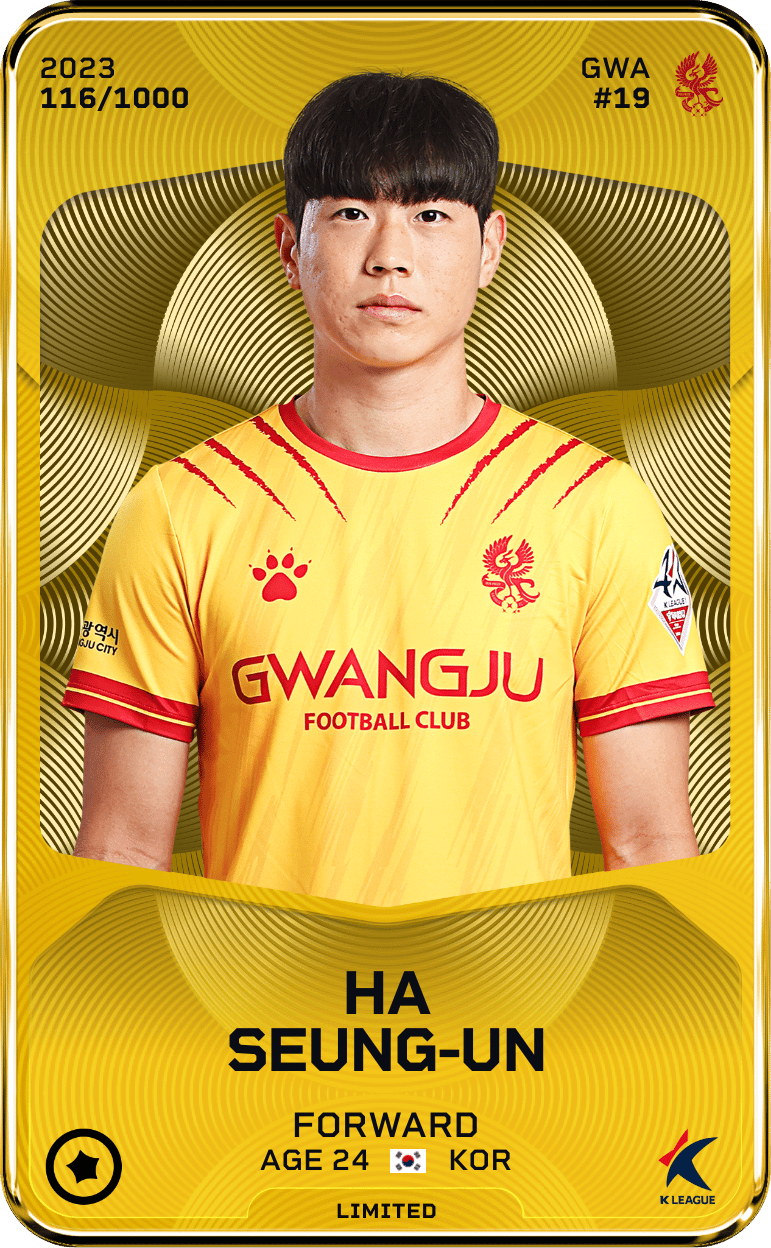 Ha Seung-Un 2023-24 • Limited 116/1000