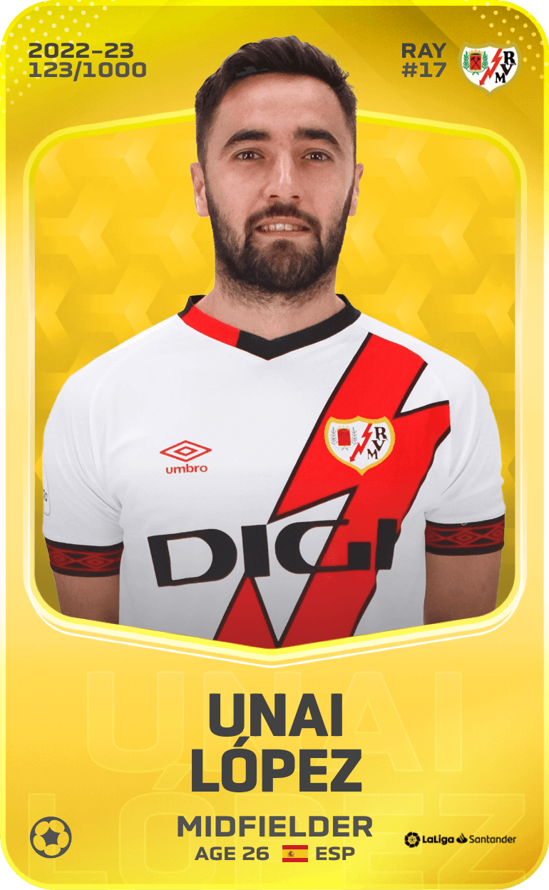 Unai López 2022-23 • Limited 123/1000