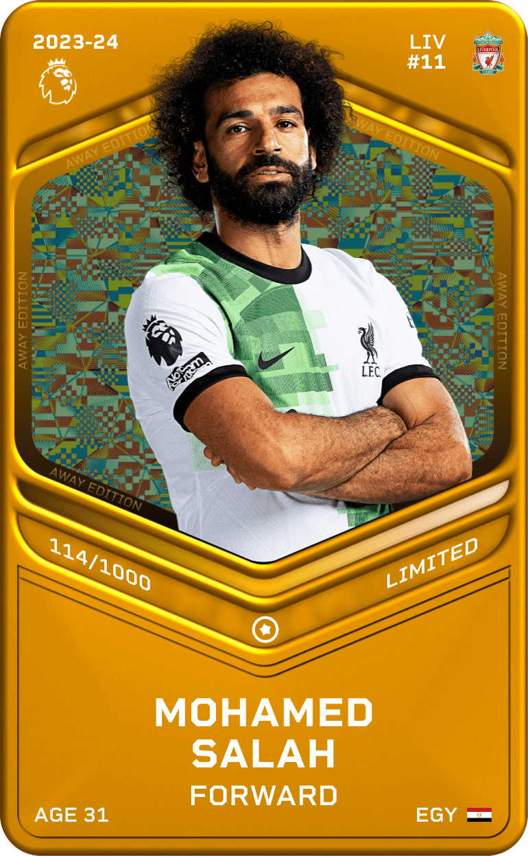 Mohamed Salah 2023-24 • Limited 114/1000