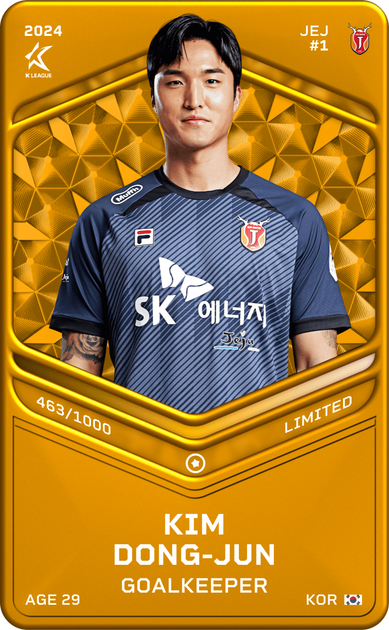 Kim Dong-Jun 2024-25 • Limited 463/1000