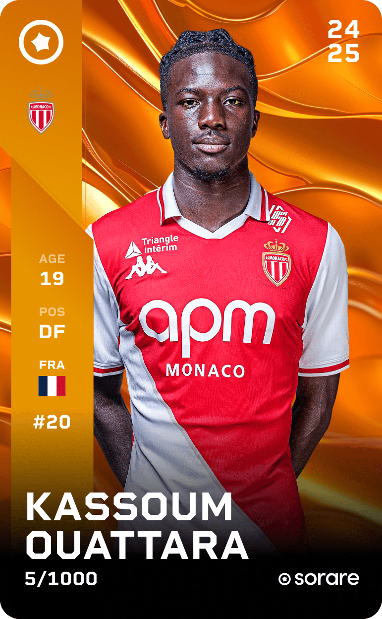Kassoum Ouattara 2024-25 • Limited 5/1000