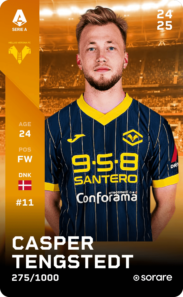 Casper Tengstedt 2024-25 • Limited 275/1000