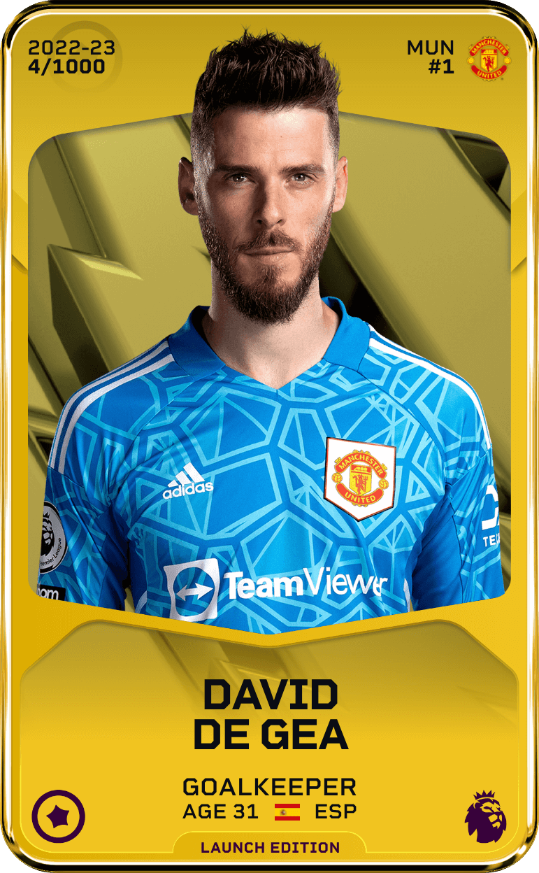 David de Gea 2022-23 • Limited 4/1000