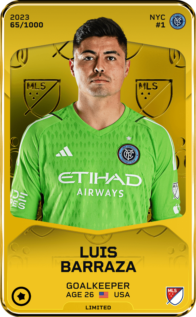 Luis Barraza 2023-24 • Limited 65/1000