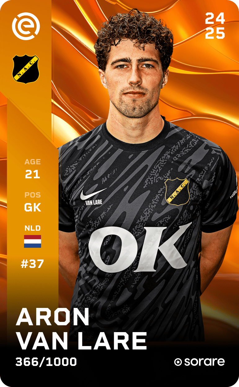 Aron van Lare 2024-25 • Limited 366/1000