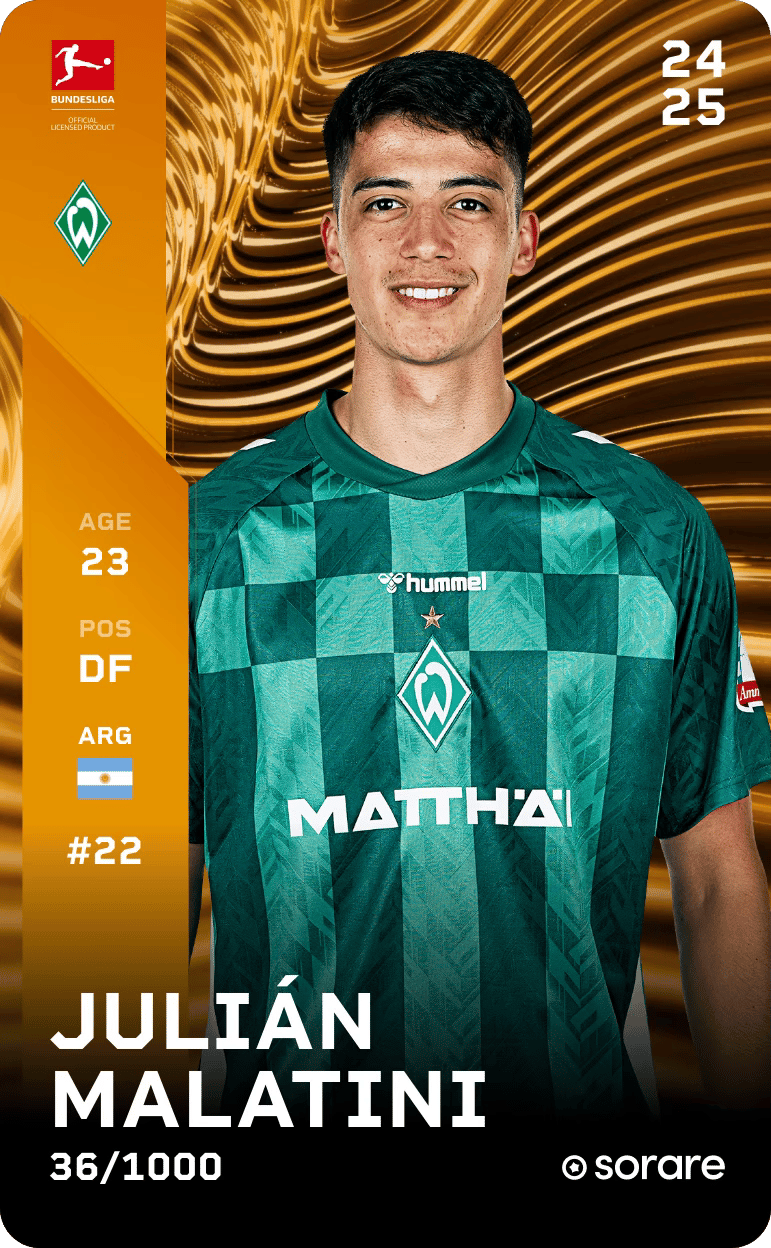 Julián Malatini 2024-25 • Limited 36/1000