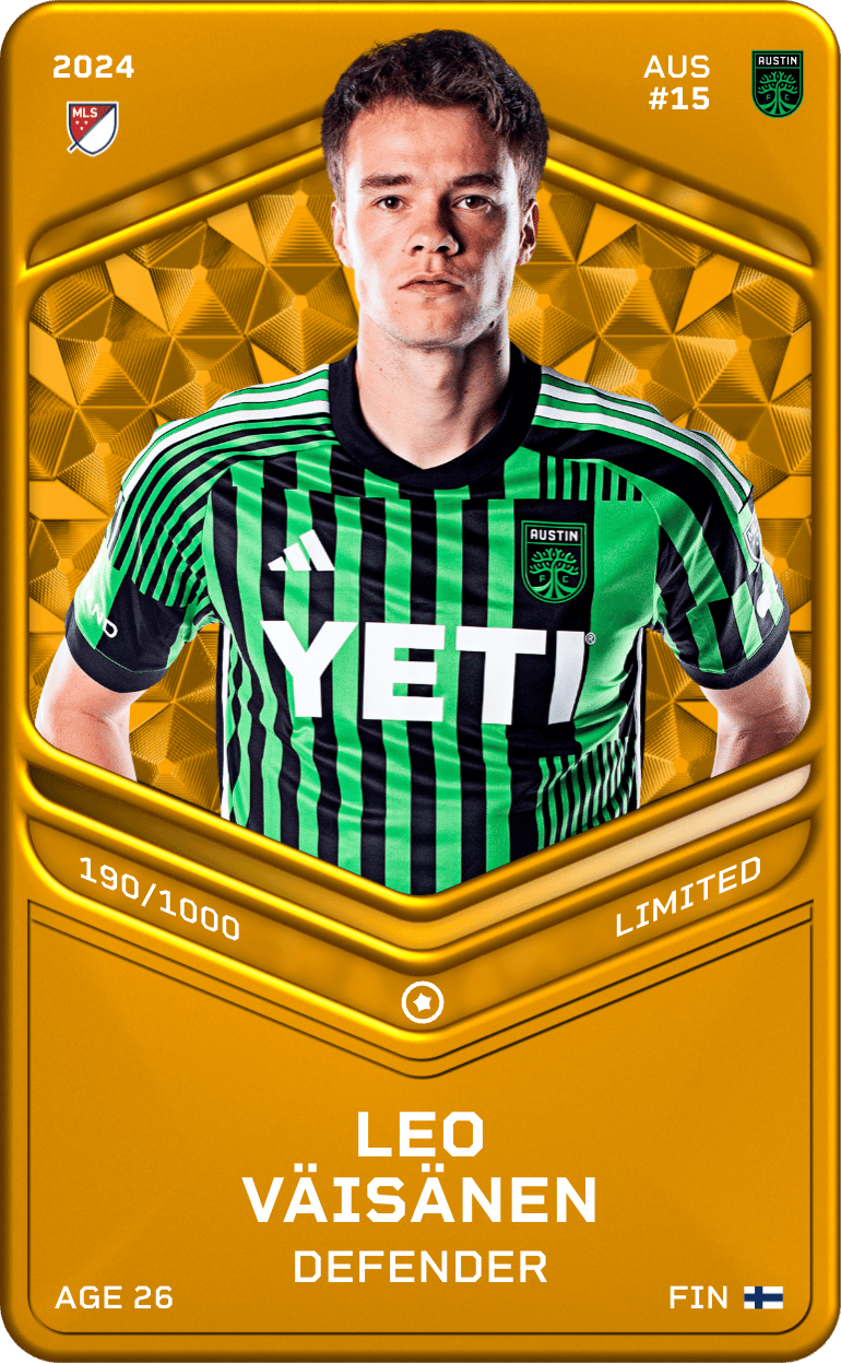 Leo Väisänen 2024-25 • Limited 190/1000