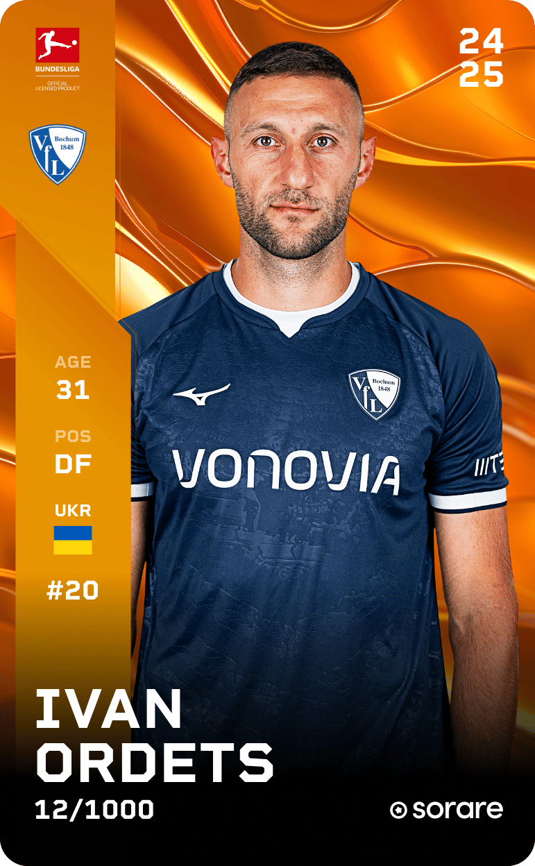 Ivan Ordets 2024-25 • Limited 12/1000