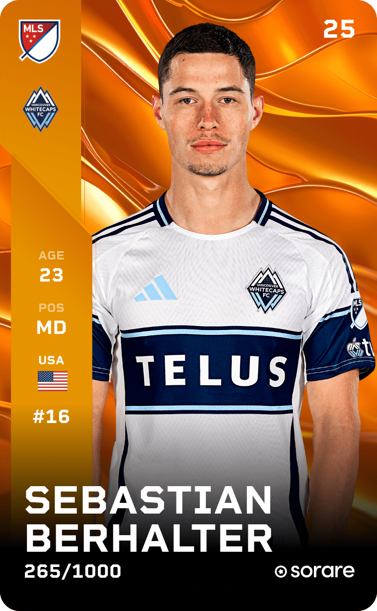 Sebastian Berhalter 2025-26 • Limited 265/1000
