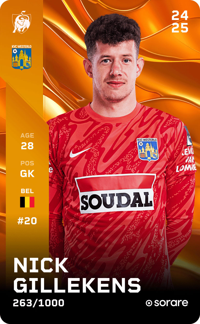 Nick Gillekens 2024-25 • Limited 263/1000