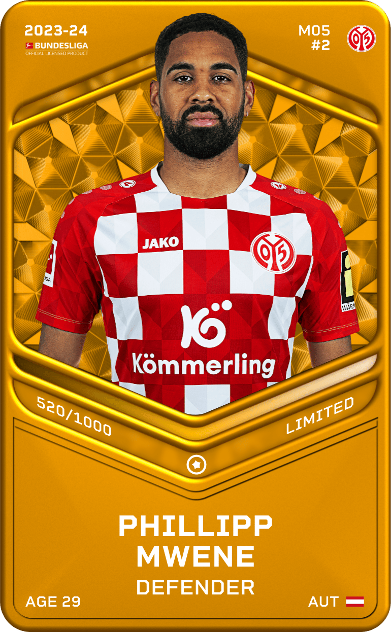 Phillipp Mwene 2023-24 • Limited 520/1000