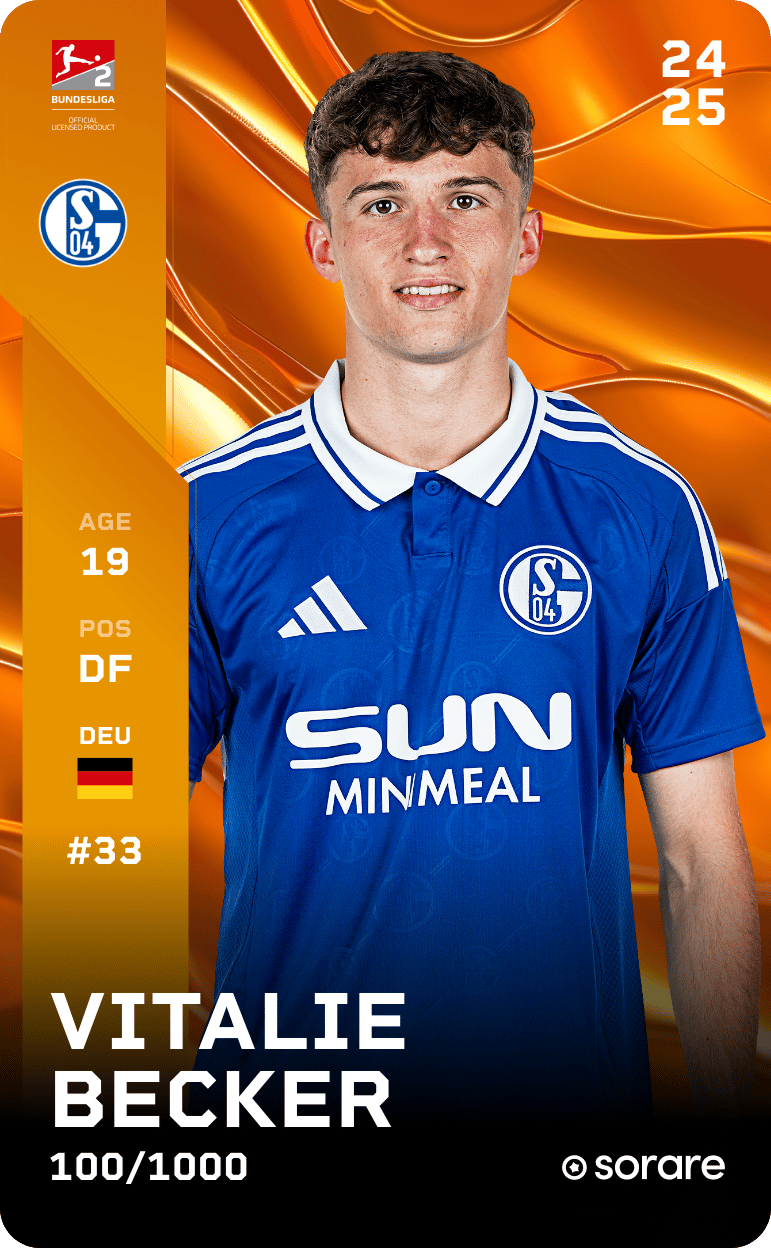 Vitalie Becker 2024-25 • Limited 100/1000