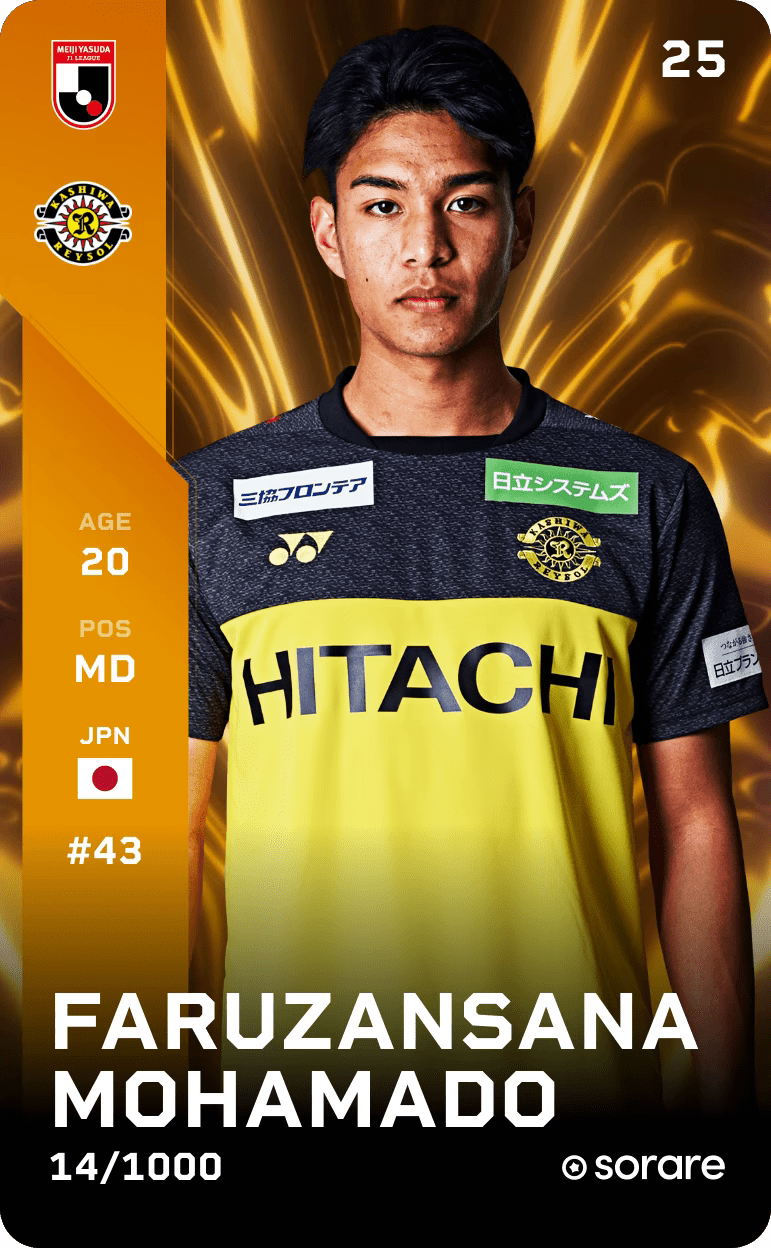 FARUZANSANA MOHAMADO 2025-26 • Limited 14/1000