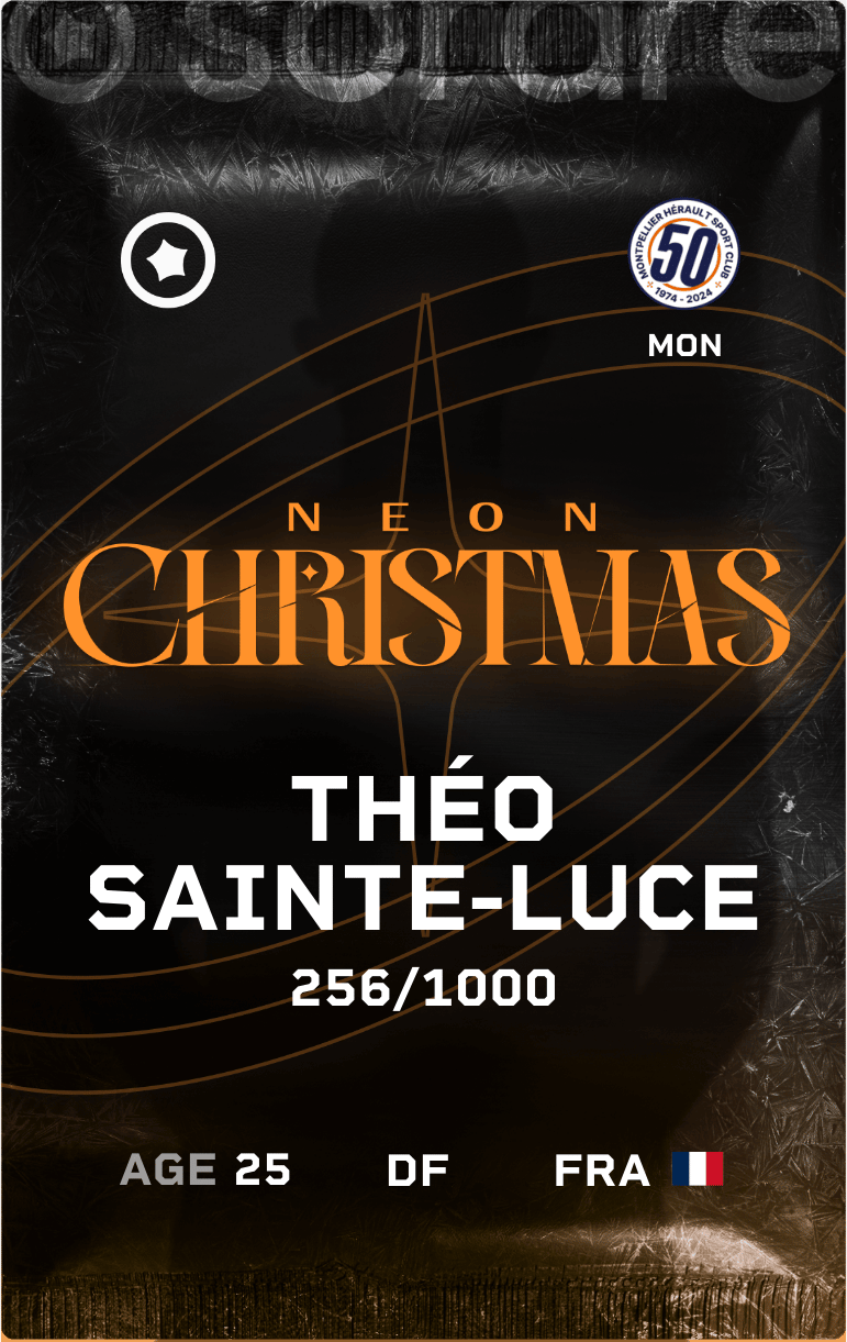 Théo Sainte-Luce 2024-25 • Limited 256/1000