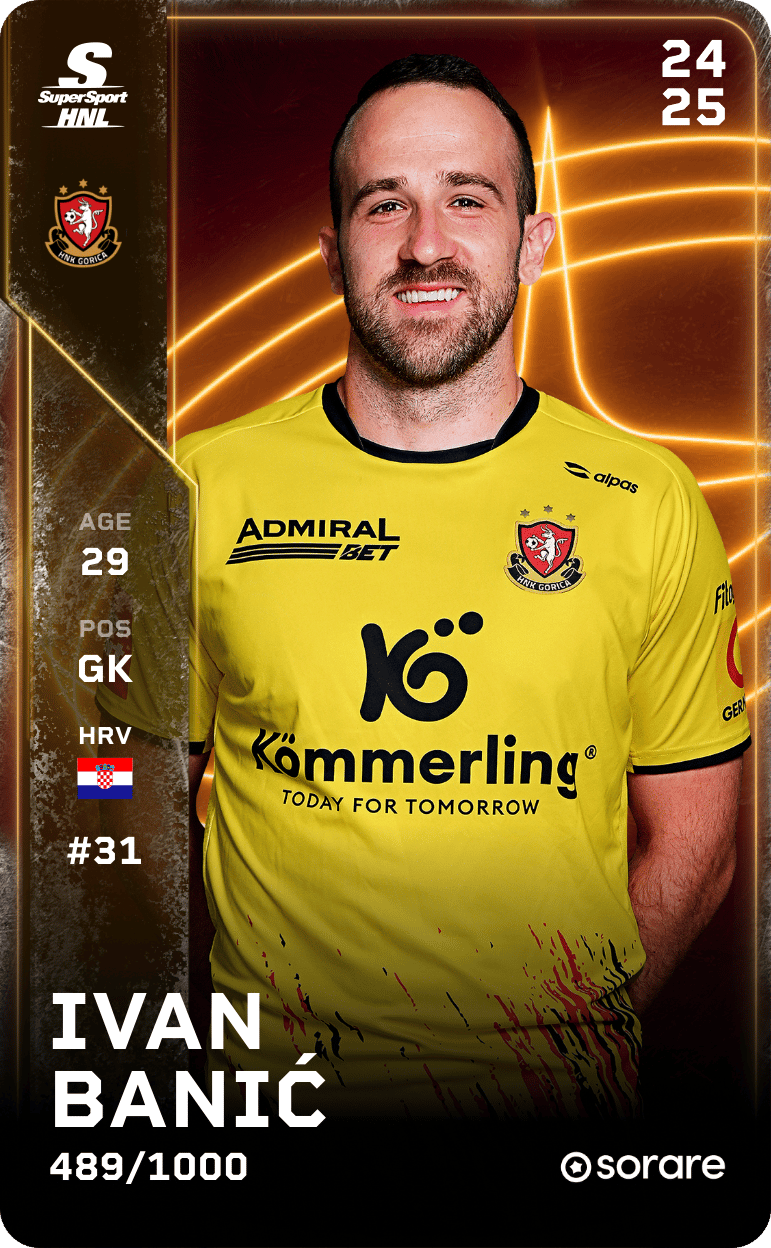 Ivan Banić 2024-25 • Limited 489/1000