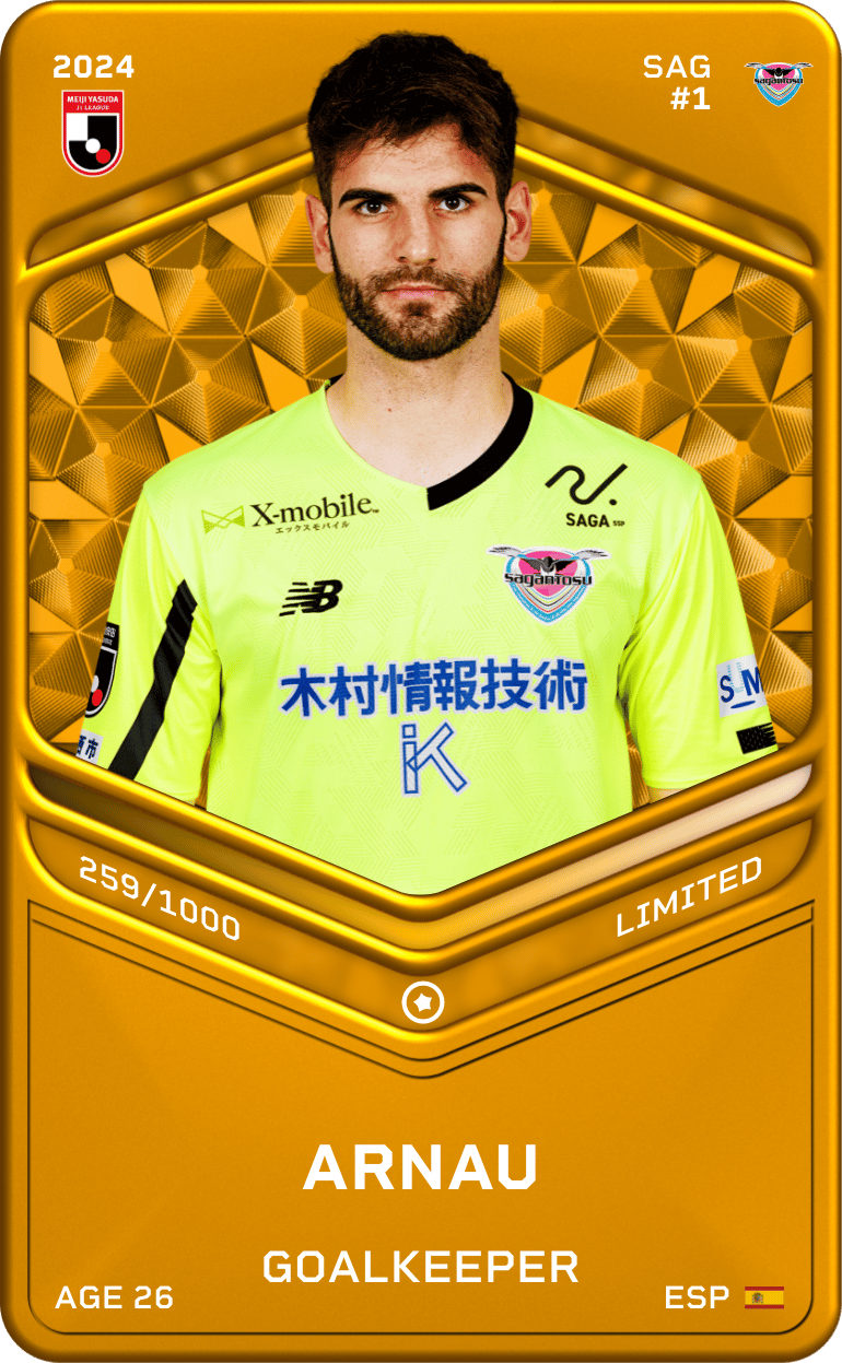 Arnau Riera 2024-25 • Limited 259/1000