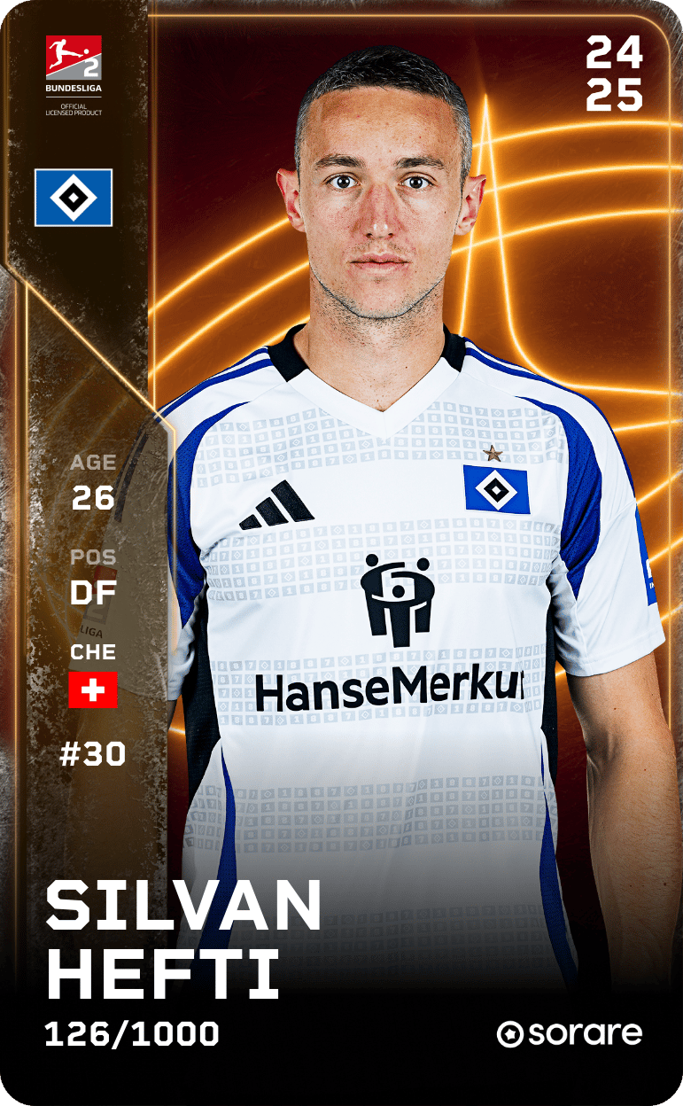 Silvan Hefti 2024-25 • Limited 126/1000