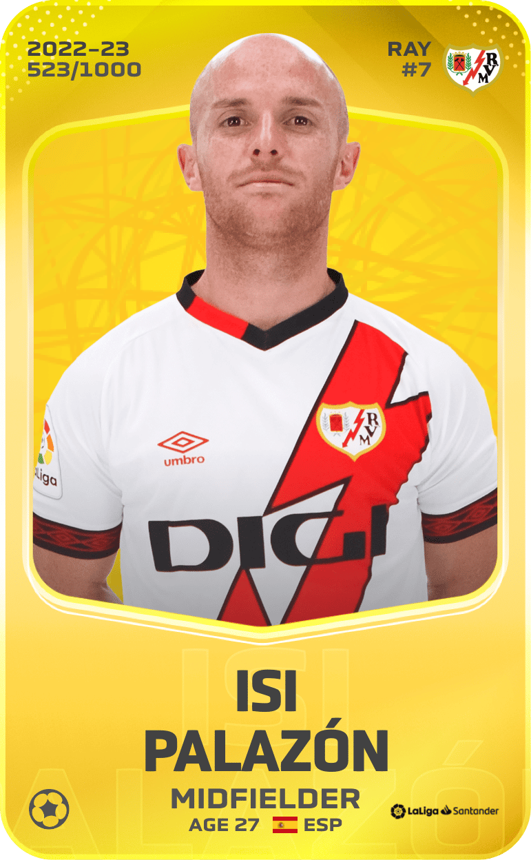 Isi Palazón 2022-23 • Limited 523/1000