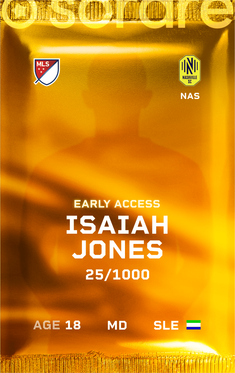 Isaiah Jones 2025-26 • Limited 25/1000