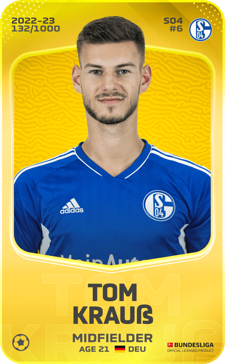 Tom Krauß 2022-23 • Limited 132/1000
