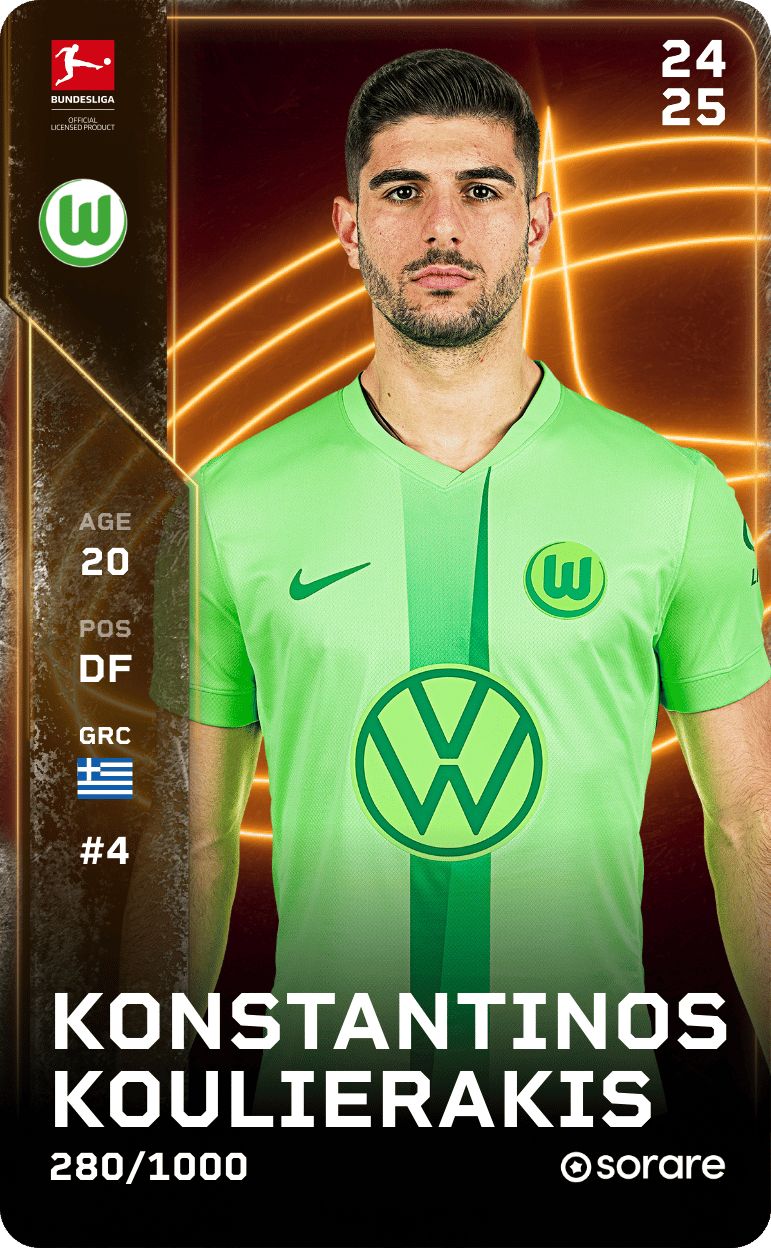 Konstantinos Koulierakis 2024-25 • Limited 280/1000