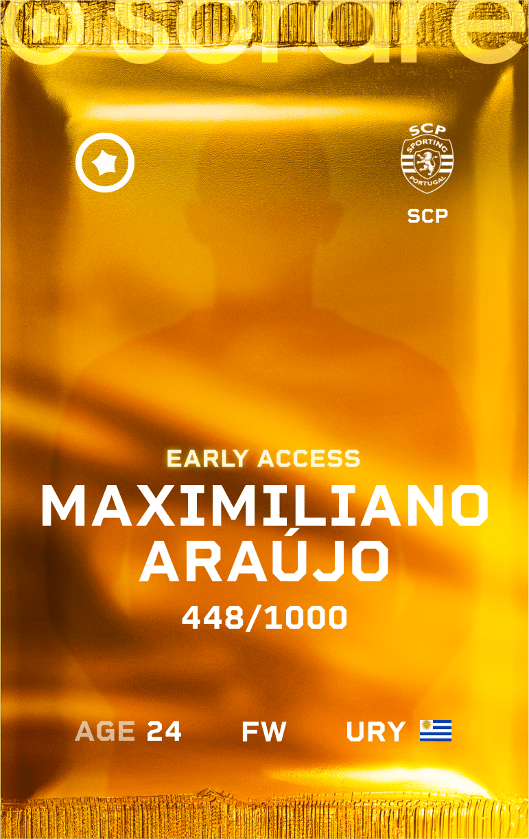 Maximiliano Araújo 2024-25 • Limited 448/1000