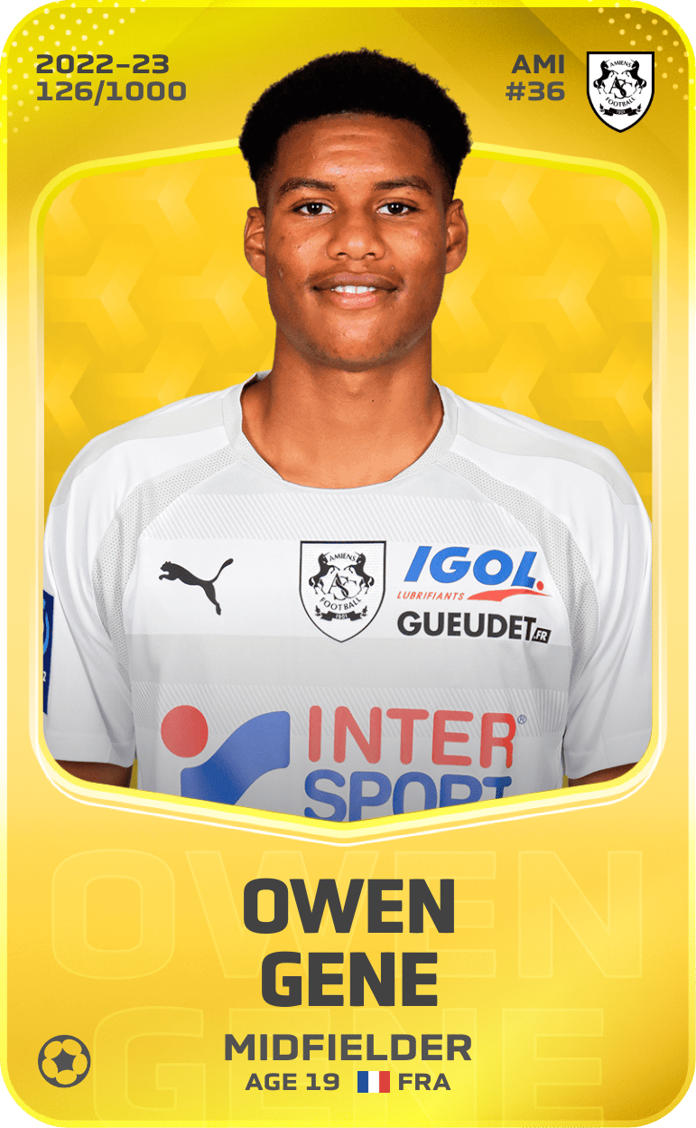 Owen Gene 2022-23 • Limited 126/1000
