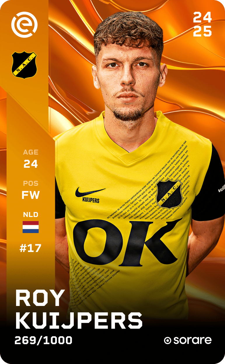 Roy Kuijpers 2024-25 • Limited 269/1000