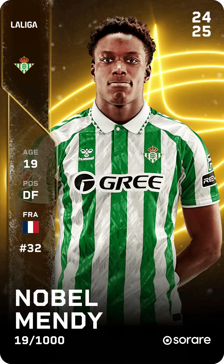 Nobel Mendy 2024-25 • Limited 19/1000