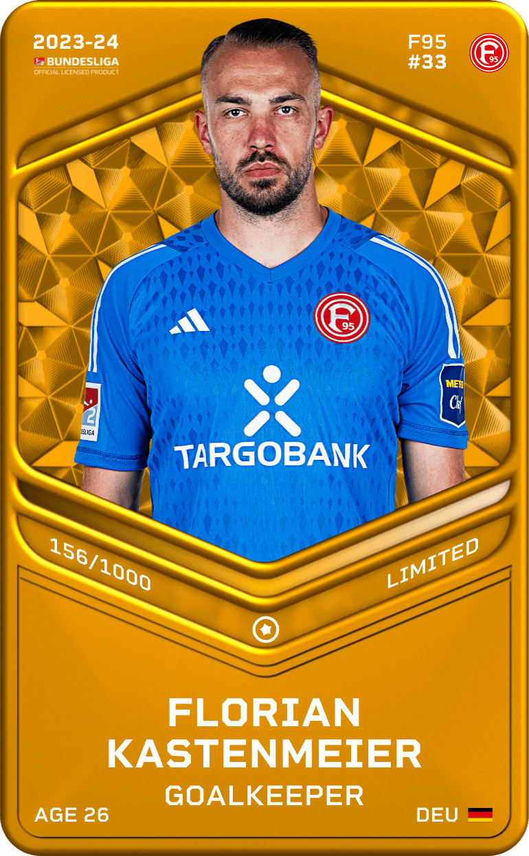 Florian Kastenmeier 2023-24 • Limited 156/1000