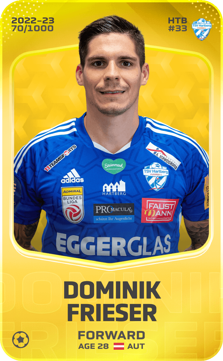 Dominik Frieser 2022-23 • Limited 70/1000