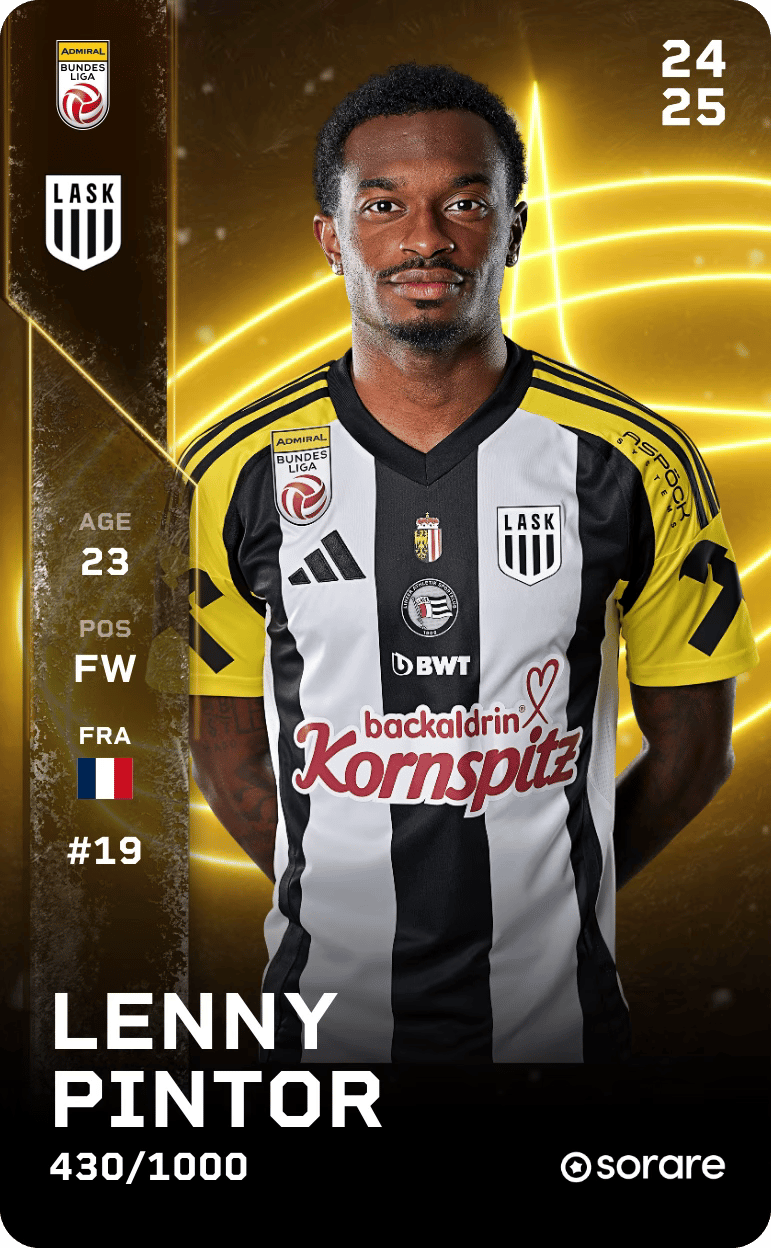 Lenny Pintor 2024-25 • Limited 430/1000
