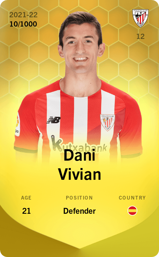Dani Vivian 2021-22 • Limited 10/1000
