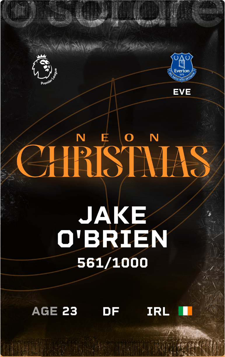 Jake O'Brien 2024-25 • Limited 561/1000