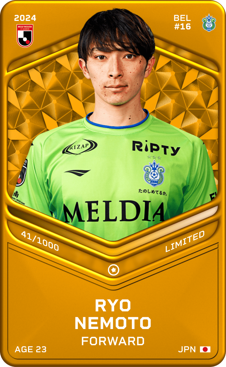 Ryo Nemoto 2024-25 • Limited 41/1000