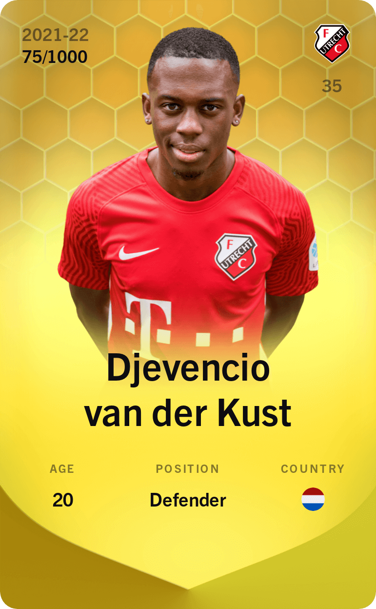 Djevencio van der Kust 2021-22 • Limited 75/1000