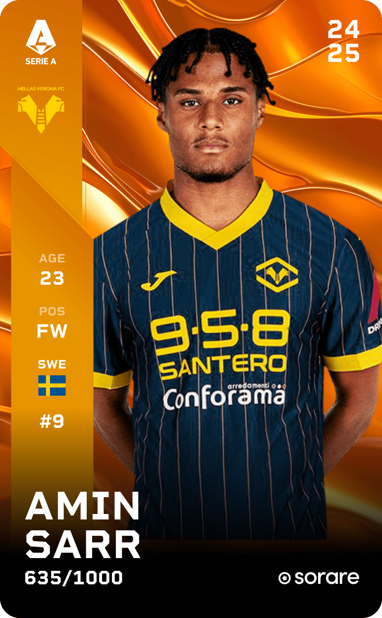 Amin Sarr 2024-25 • Limited 635/1000