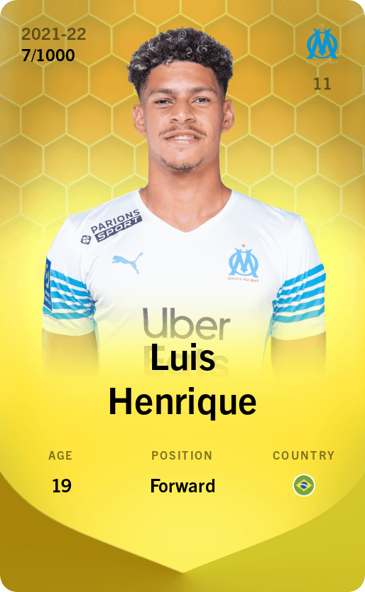 Luis Henrique 2021-22 • Limited 7/1000