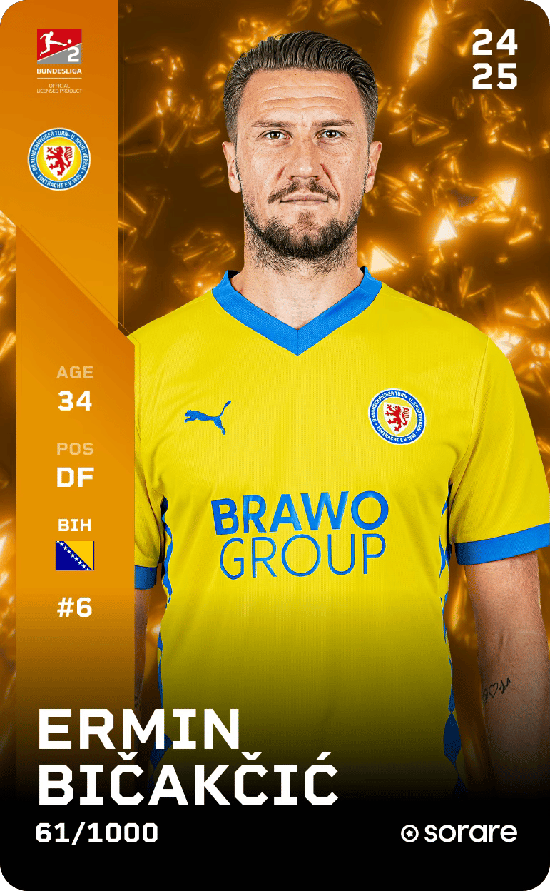 Ermin Bičakčić 2024-25 • Limited 61/1000